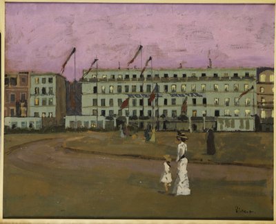 L"Hotel Royal, Dieppe, ca. 1894 af Walter Richard Sickert