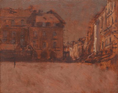 La Grande Rue, Dieppe (olie på lærred) af Walter Richard Sickert