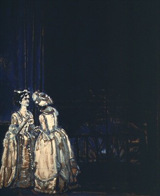 Peggy Ashcroft og Valerie Tudor i 