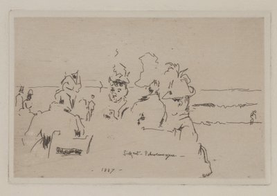 Scheveningen, Kaffeeklatsch (sladder) af Walter Richard Sickert