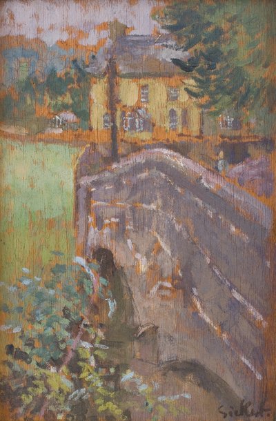 The Bridge, Chagford af Walter Richard Sickert