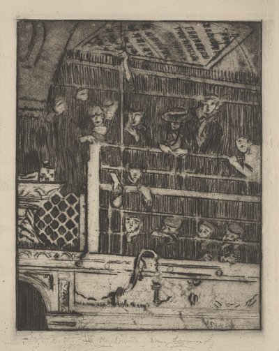 The Old Mogul Tavern, Drury Lane, 1908, udgivet 1929 af Walter Richard Sickert