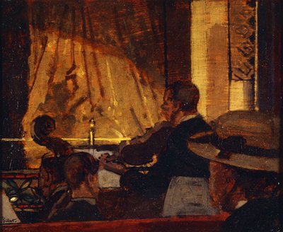The Pit at the Old Bedford, ca. 1889 af Walter Richard Sickert