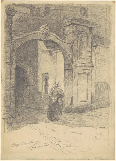 Dordrecht af Walter Shirlaw