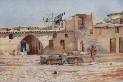 En Khan i Damaskus af Walter Spencer Stanhope Tyrwhitt