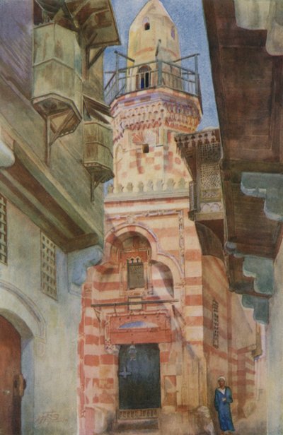 En sidegade i Kairo af Walter Spencer Stanhope Tyrwhitt