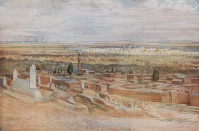 Generel udsigt over Damaskus i det tidlige forår af Walter Spencer Stanhope Tyrwhitt