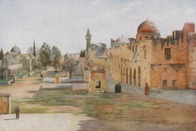 Haram Es Shereef, Jerusalem af Walter Spencer Stanhope Tyrwhitt