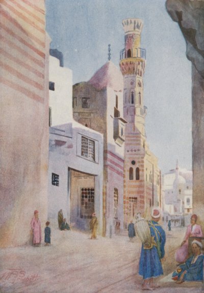Moskeer i Sharia Bab-el-Wazir, Kairo af Walter Spencer Stanhope Tyrwhitt