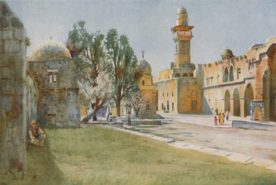 Bomuldshandlernes port, Jerusalem af Walter Spencer Stanhope Tyrwhitt