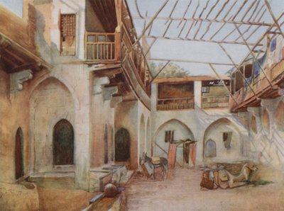 Khan El Dobabiyeh, Kairo af Walter Spencer Stanhope Tyrwhitt