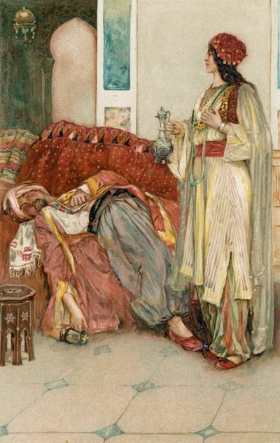 The Arabian Nights: The Story of Aladdin af Walter Stanley Paget
