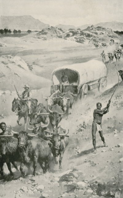 Den Store Boer Trek til Natal i 1835-36 af Walter Stanley Paget