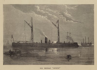 HM Ironclad Hotspur af Walter William May