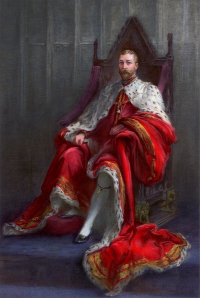 Kong George V, i året for hans kroning, 1911. af Walter William Ouless