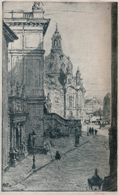 Judenhof, Dresden, c1913 af Walter Zeising