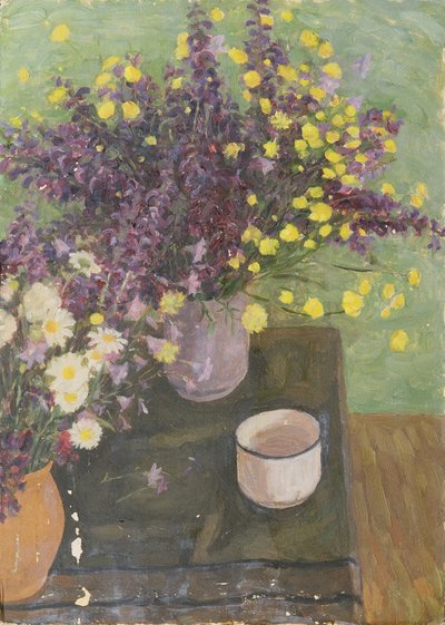 blomsterstilleben af Walther Gamerith