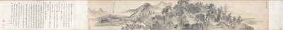 Hall of Lofty Pines, 1703. af Wang Hui