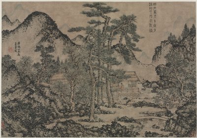 At skrive bøger under fyrretræerne, 1279-1368. af Wang Meng