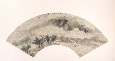 Landskab, 1800-tallet. af Wang Tingru