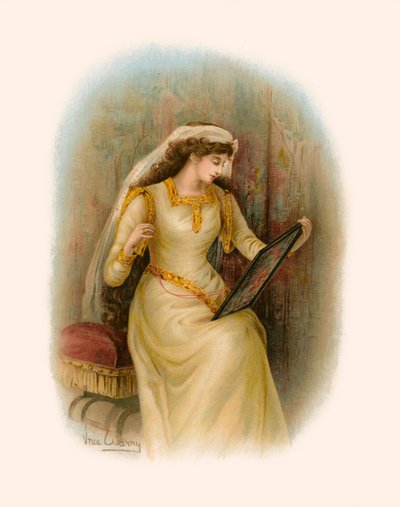 Tennysons Lady of Shalott af Warry