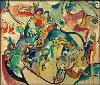 Allehelgensdag II af Wassily Kandinsky
