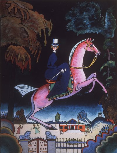 Amazon, 1918 af Wassily Kandinsky