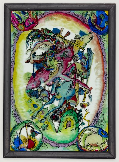 Apokalyptische Reiter II af Wassily Kandinsky
