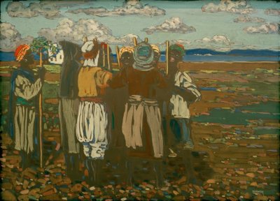 Arbejder slaver af Wassily Kandinsky
