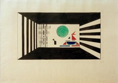 Billeder på en udstilling, billede II: Gnomus af Wassily Kandinsky