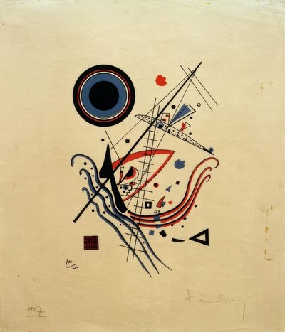 blå af Wassily Kandinsky