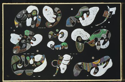 Sammensætning af Wassily Kandinsky