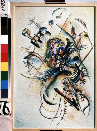 ""Komposition"" Maleri af Vassily Kandinsky (eller Wassily Kandinsky eller Kandinskyj af Wassily Kandinsky