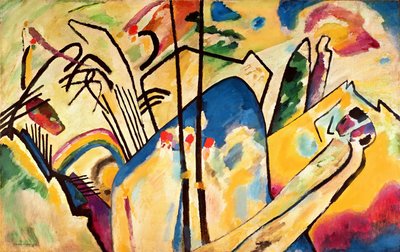 Komposition nr. 4 af Wassily Kandinsky