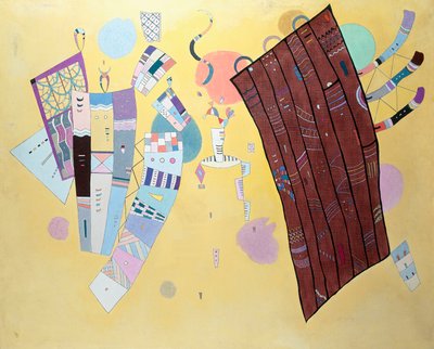 Delikate spændinger af Wassily Kandinsky