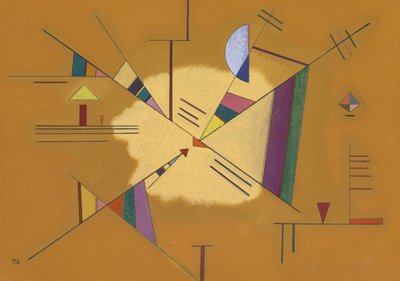 Diagonal, 1930 af Wassily Kandinsky