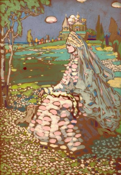 Bruden af Wassily Kandinsky