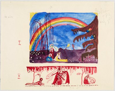 Die Schleier af Wassily Kandinsky