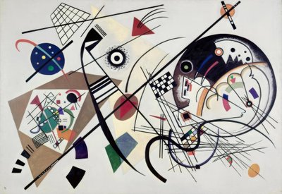 Solid streg af Wassily Kandinsky