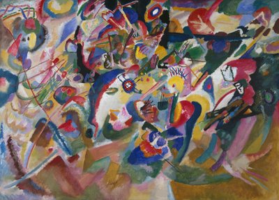 Udkast 3 til "Composition VII" af Wassily Kandinsky