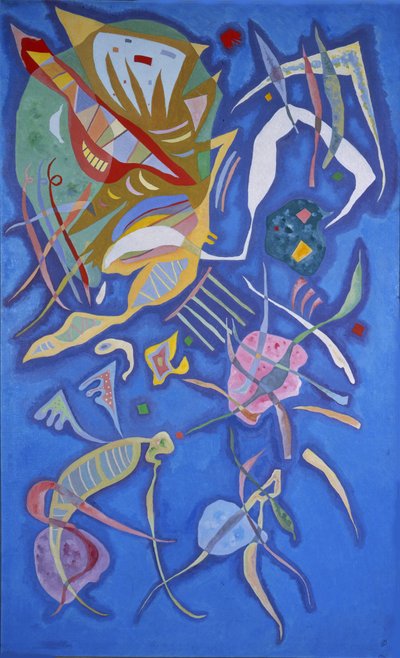 Gruppering. (Olie på lærred af Wassily Kandinsky