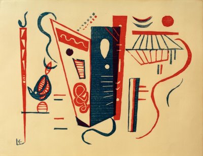 Træsnit til XX. siècle, nr. 5/6 af Wassily Kandinsky