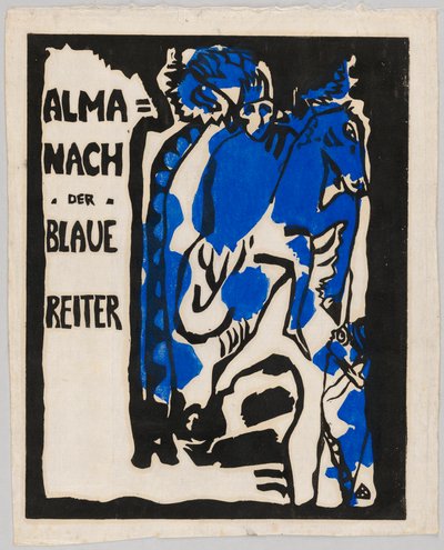 Holzschnitt für den Almanach "Der Blaue Reiter" af Wassily Kandinsky