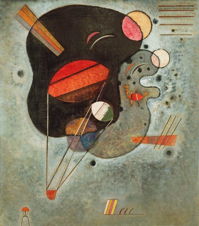 Svævende print af Wassily Kandinsky
