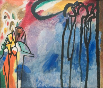Improvisation 19 af Wassily Kandinsky