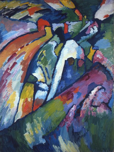 Improvisation 7 af Wassily Kandinsky