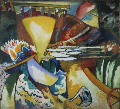 Improvisation II af Wassily Kandinsky