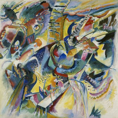 Improvisation Klamm af Wassily Kandinsky