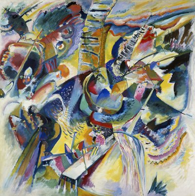 Improvisation Klamm, 1914. af Wassily Kandinsky