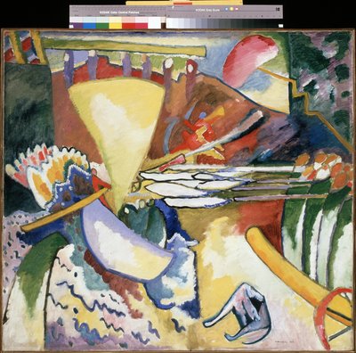 ""Improvisation"" af Painter Day Wassily Kandinsky (Au Wassily Kandinsky au Kandinsky af Wassily Kandinsky
